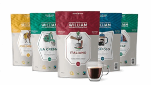 Exemples de produits de Café William